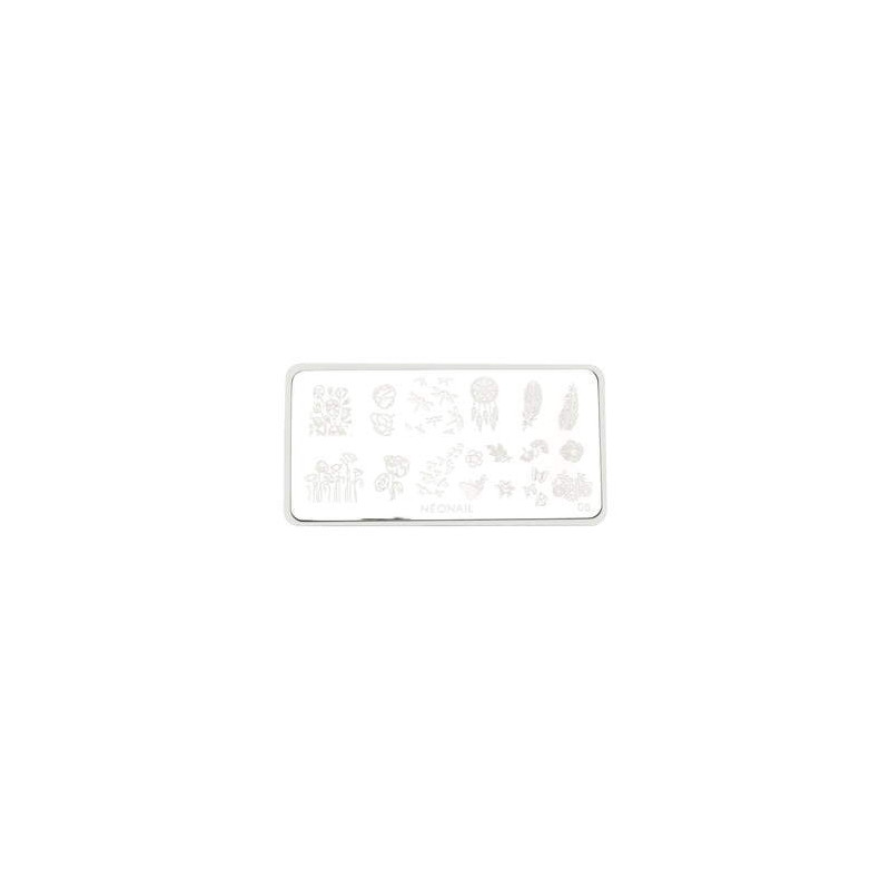 STAMPING - Stencil per nail art 06